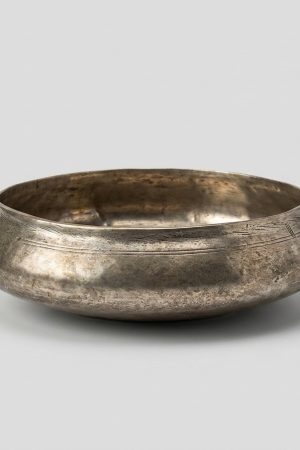 Vintage Handcrafted Brass Water Bowl.