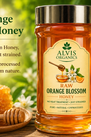 Orange Blossom raw Honey